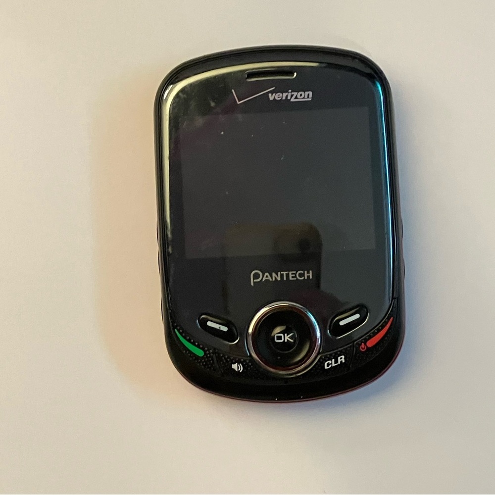 Pantech Black Mobile Phone